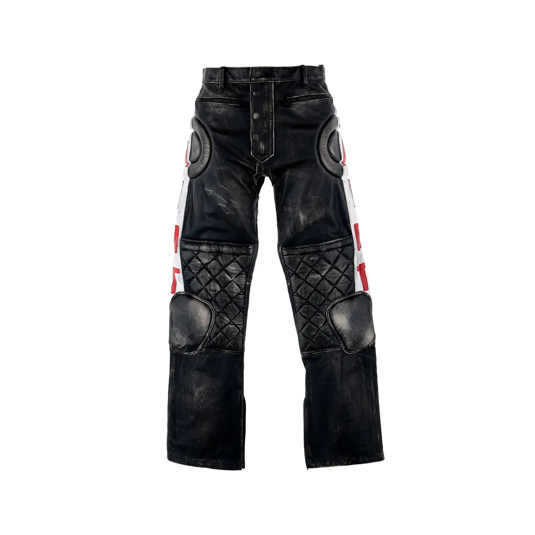 SAINT Mxxxxxx 25AW LEATHER PANTS_RACER